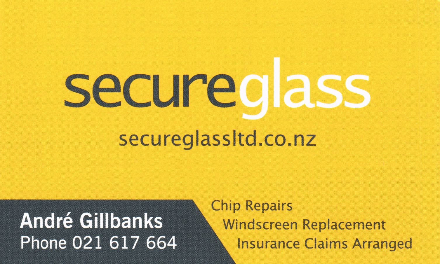 Secure Glass Card Front
