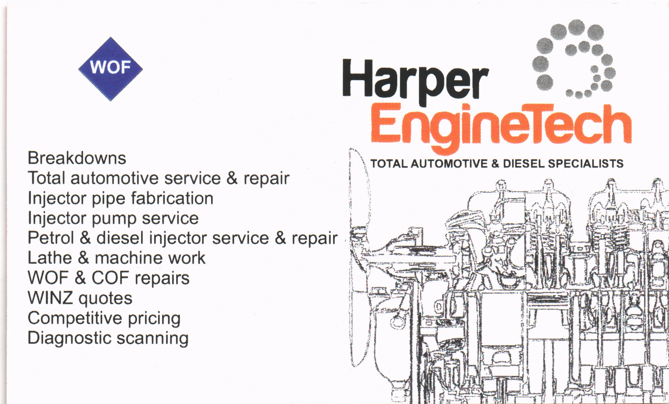 Harper Enginetech Card Back